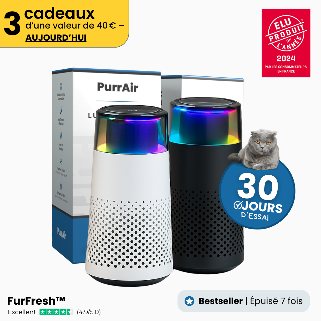 FurFresh™ Purificateur d’air Pro pour chats